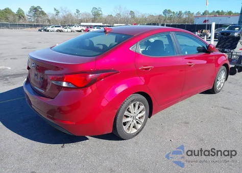 2016 Hyundai Elantra Se из США, поврежденный, VIN 5NPDH4AE2GH699009